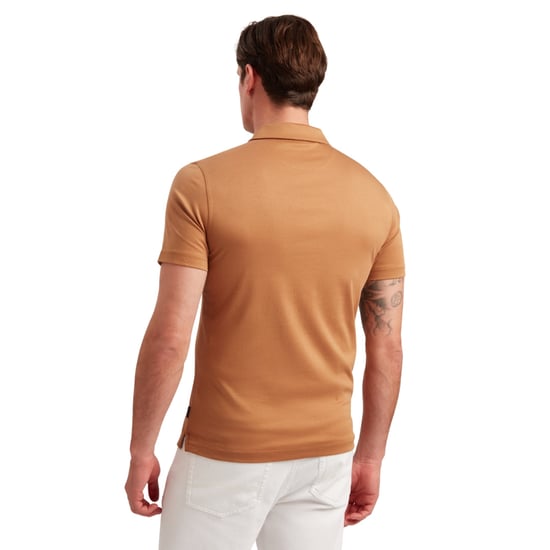 Ted Baker Zeiter Slim Soft Touch Bruin Poloshirt - Image 5