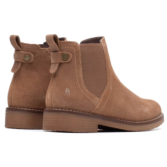Hush Puppies Maddy Suède Dames Lichtbruine Laarzen - Image 2