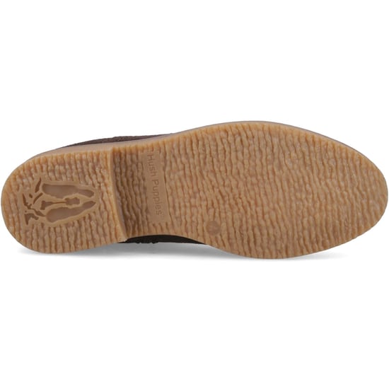 Hush Puppies Maddy Suède Dames Chocolade Brede Pasform Laarzen - Image 3
