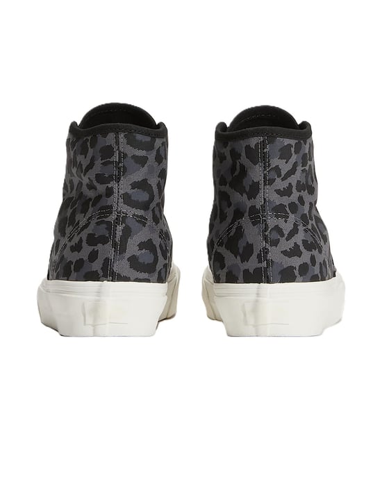 Vans Authentic Hi 2.0 Canvas Dames Grijze Sneakers - Image 4