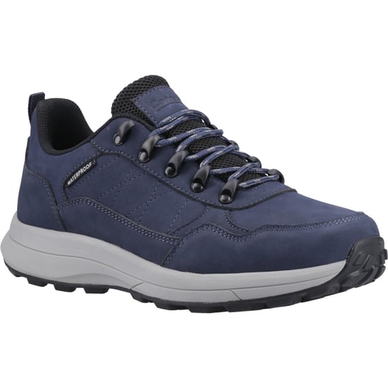 Cotswold Elmfield Nubuck Heren Navy Sneakers - Image 1