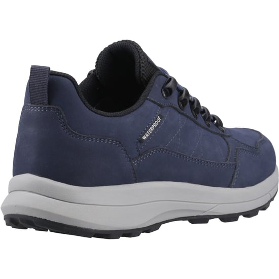 Cotswold Elmfield Nubuck Heren Navy Sneakers - Image 2