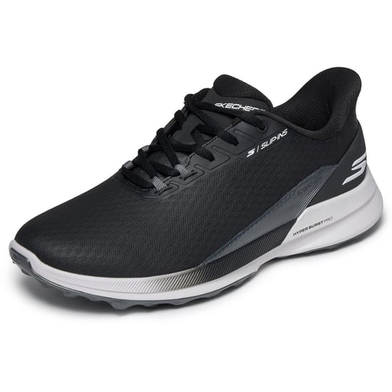 Skechers Pure Slip Ins Heren Zwarte Golfschoenen - Image 6