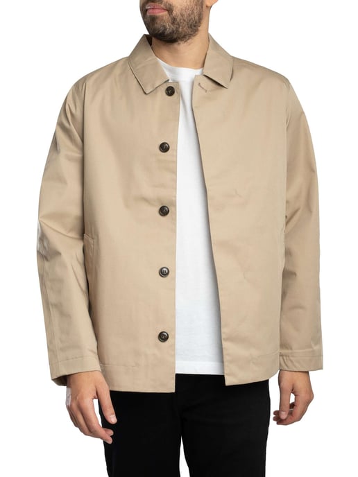 Barbour Korte Rokig Waterdichte Jas, Beige - Image 2