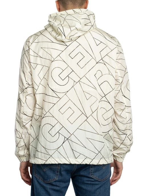 Armani Exchange Jas Met Diagonaal Logo, Beige - Image 3