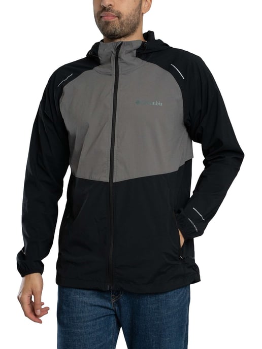 Columbia Tech II Wind Full Zip Jacket, Zwart - Image 2