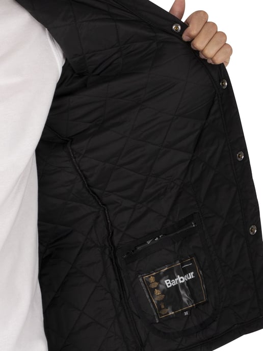 Barbour Heritage Liddesdale Gewatteerd Jack, Zwart - Image 5