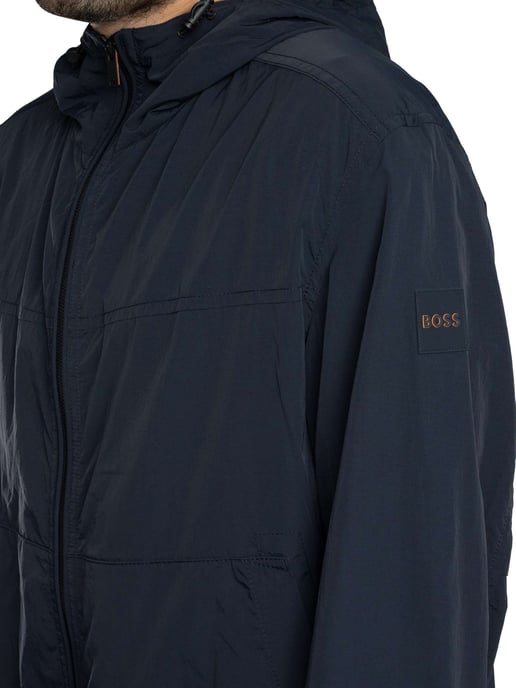 BOSS Orip Lichtgewicht Jas, Blauw - Image 4