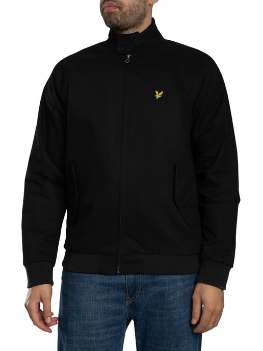 Lyle & Scott Harrington-Jas Van Katoen, Zwart - Image 1
