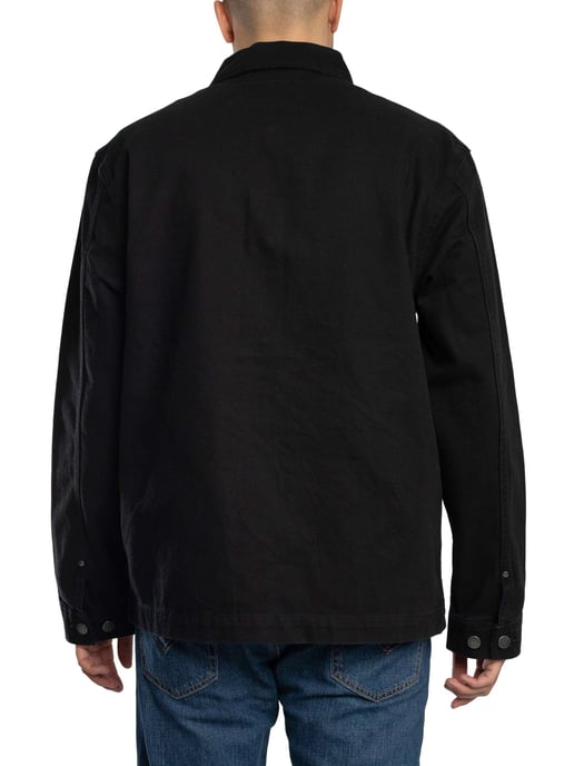 Dickies Ongevoerde Canvas Schuurjas, Zwart - Image 4
