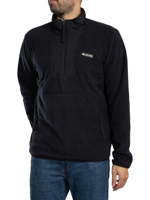 Columbia Sequoia Grove Fleecevest Met Halve Rits, Zwart - Image 2