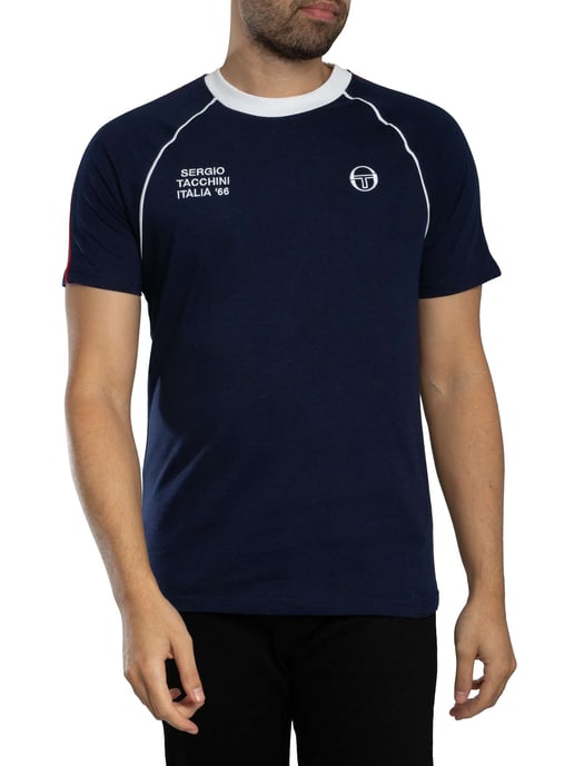 Sergio Tacchini Ghibli Davis T-Shirt, Blauw - Image 2
