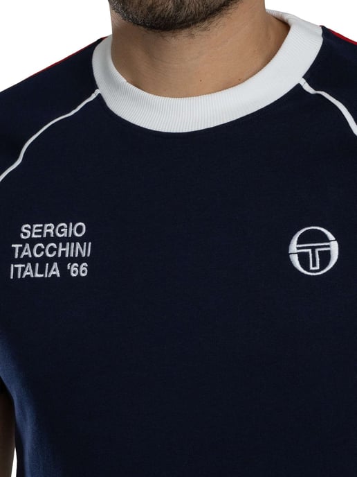 Sergio Tacchini Ghibli Davis T-Shirt, Blauw - Image 4