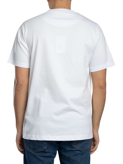 Pretty Green Resonance Box Logo T-Shirt, Wit - Image 3