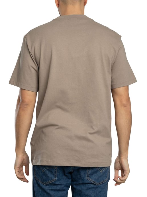 HUGO T-Shirt Met Dapolino-Logo, Bruin - Image 3
