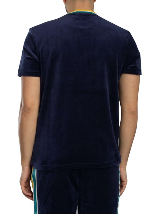 Sergio Tacchini Monte Velours T-Shirt, Blauw - Image 3