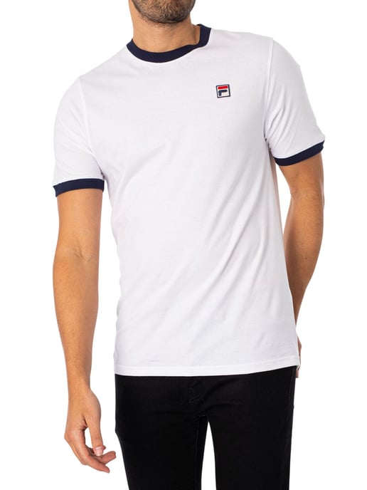 Fila Marconi Ringer T-Shirt, Wit - Image 1