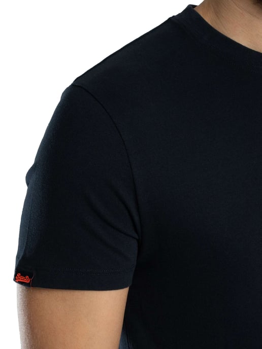 Superdry Essentieel Contrast EMB T-Shirt, Blauw - Image 5