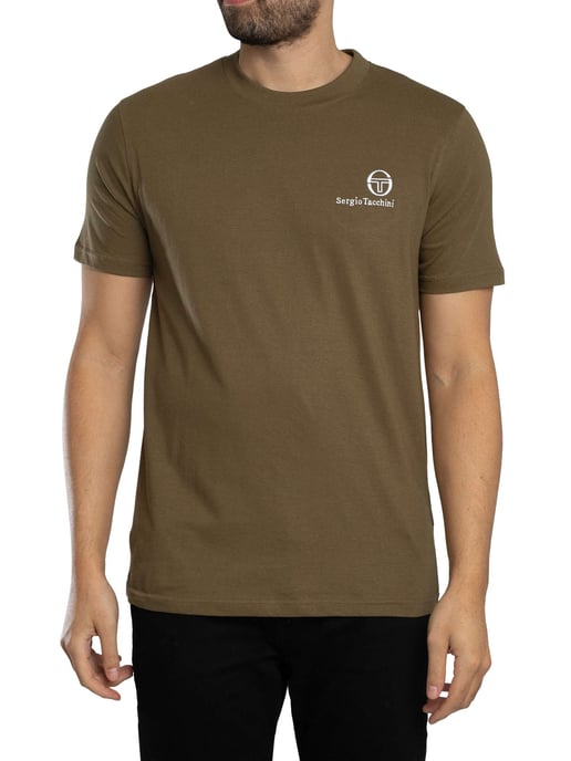Sergio Tacchini Felton-T-Shirt, Bruin - Image 1