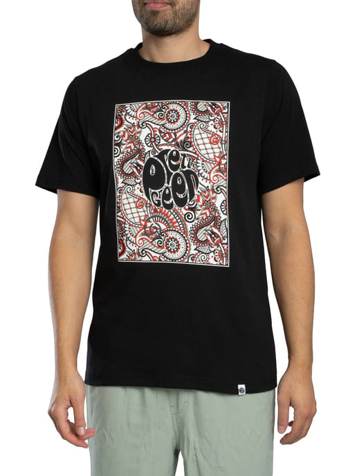 Pretty Green Resonance Box Logo T-Shirt, Zwart - Image 2