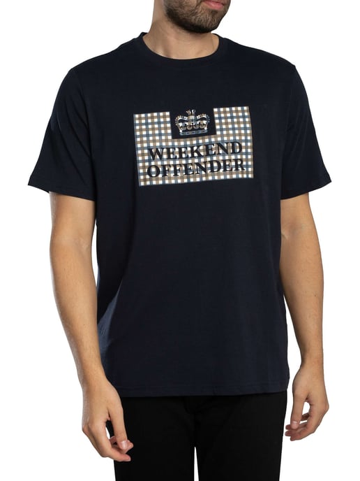 Weekend Offender Shevchenko Grafisch T-Shirt, Blauw - Image 2