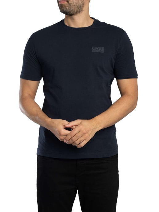 EA7 T-Shirt Met Logo Op De Achterkant Van De Doos, Blauw - Image 2