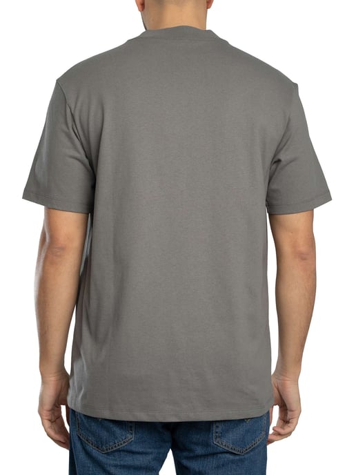 HUGO T-Shirt Met Dapolino-Logo, Grijs - Image 3