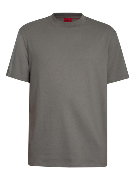 HUGO T-Shirt Met Dapolino-Logo, Grijs - Image 5