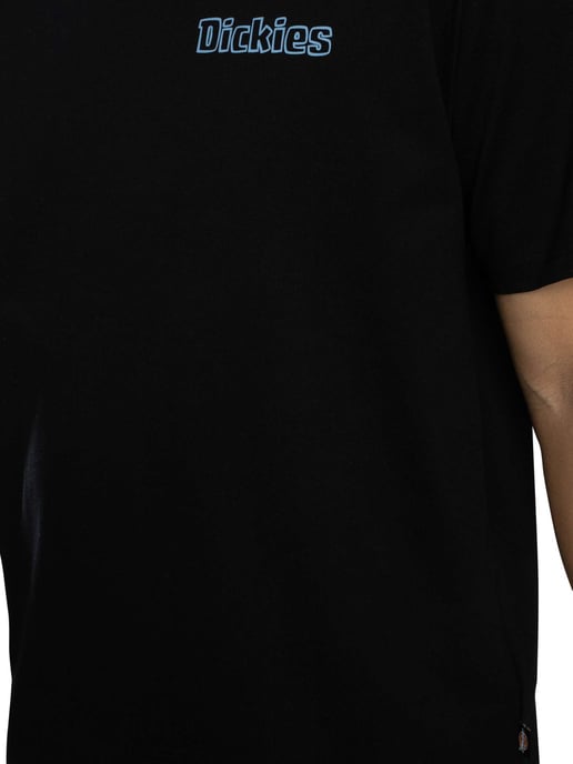 Dickies Fairland T-Shirt Met Grafische Print Op De Achterkant, Zwart - Image 4