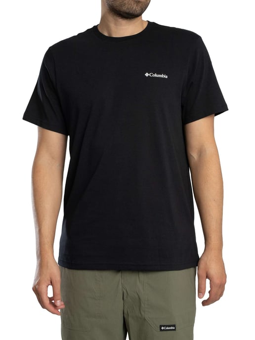Columbia Outdoor T-Shirt Met Grafische Print Op De Achterkant, Zwart - Image 1