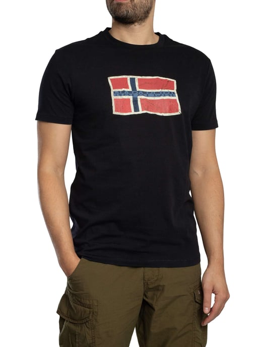 Napapijri Mahsa Graphic T-Shirt, Zwart - Image 1