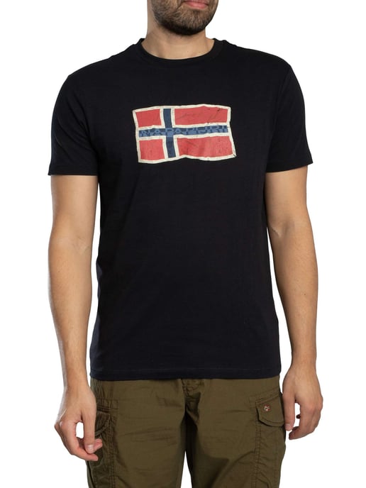 Napapijri Mahsa Graphic T-Shirt, Zwart - Image 2