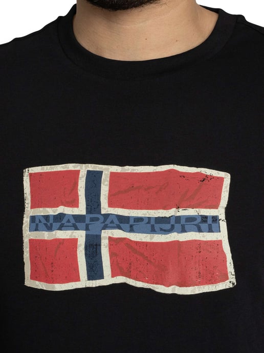 Napapijri Mahsa Graphic T-Shirt, Zwart - Image 4