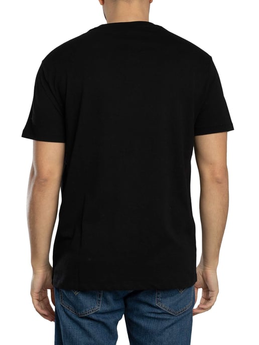 Armani Exchange Logo Grafische T-Shirt, Zwart - Image 3