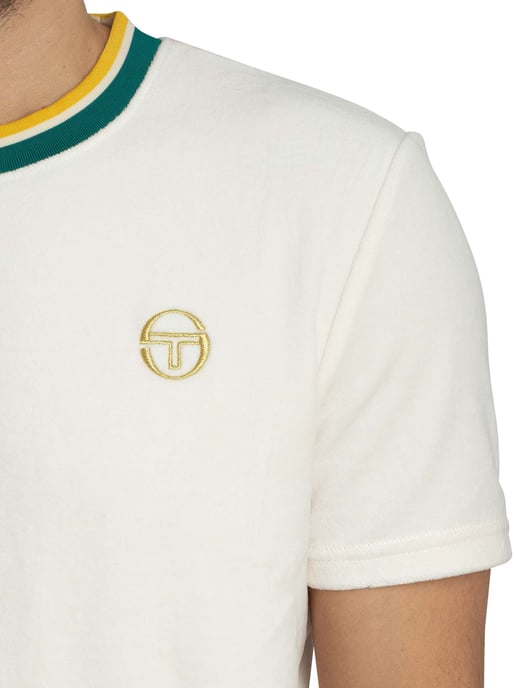 Sergio Tacchini Monte Velours T-Shirt, Wit - Image 4