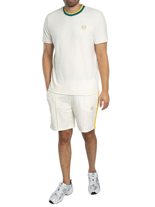 Sergio Tacchini Monte Velours T-Shirt, Wit - Image 5
