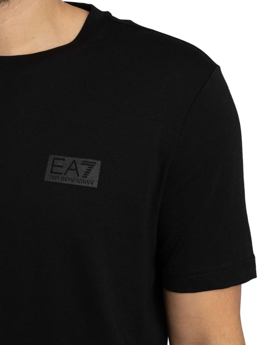EA7 T-Shirt Met Logo Op De Achterkant Van De Doos, Zwart - Image 4