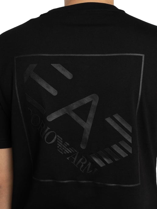 EA7 T-Shirt Met Logo Op De Achterkant Van De Doos, Zwart - Image 5