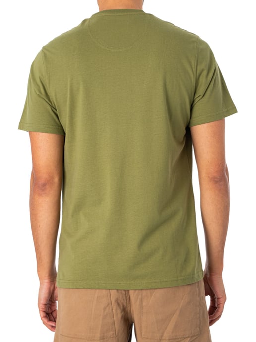 Barbour Op Maat Gemaakt Sport-T-Shirt, Groen - Image 3