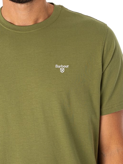 Barbour Op Maat Gemaakt Sport-T-Shirt, Groen - Image 4