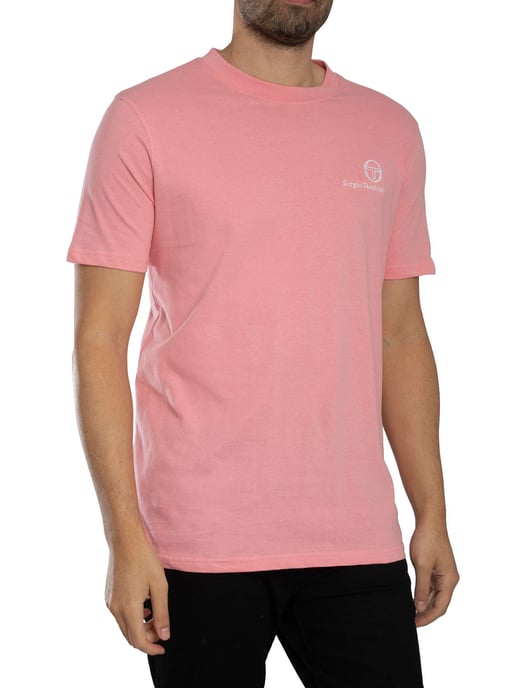 Sergio Tacchini Felton-T-Shirt, Roze - Image 2