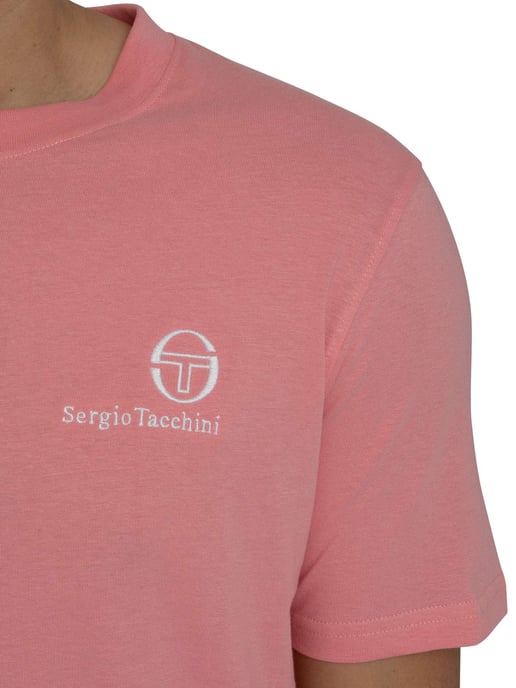 Sergio Tacchini Felton-T-Shirt, Roze - Image 4