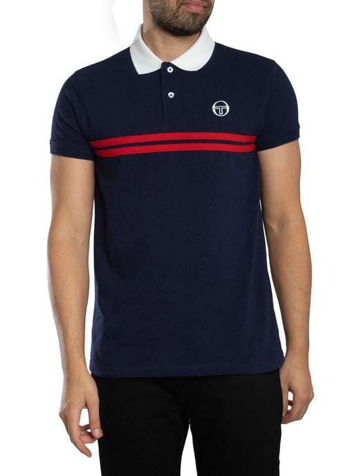 Sergio Tacchini Supermac Poloshirt, Blauw - Image 2