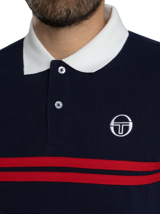 Sergio Tacchini Supermac Poloshirt, Blauw - Image 4