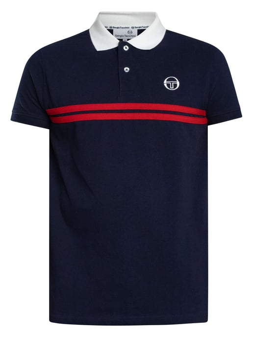 Sergio Tacchini Supermac Poloshirt, Blauw - Image 5