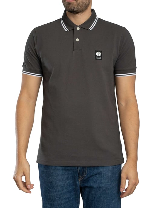 Pretty Green Rayner Poloshirt, Grijs - Image 2
