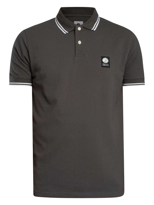 Pretty Green Rayner Poloshirt, Grijs - Image 5
