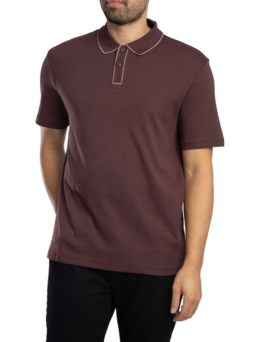 HUGO Dalumo Poloshirt, Bruin - Image 2