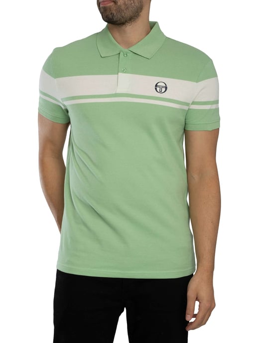 Sergio Tacchini Poloshirt Van Young Line, Groen - Image 2