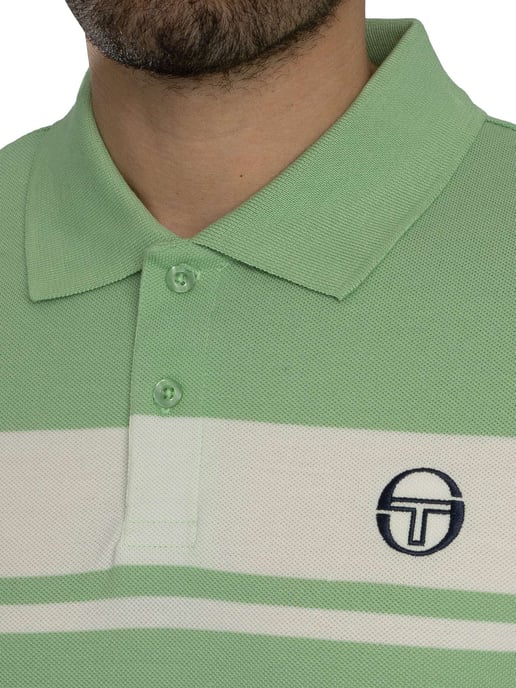 Sergio Tacchini Poloshirt Van Young Line, Groen - Image 4